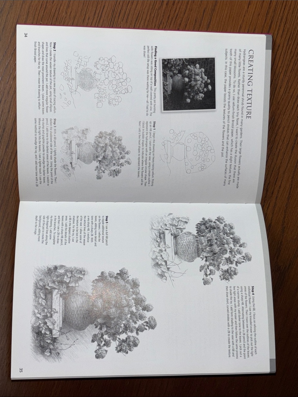Flowers & Botanicals Drawing Tutorials Book by Walter Foster - Picture 4 of 4